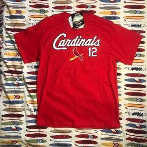 St. Louis Cardinals Berkman Tee LARGE NWT